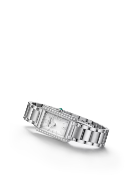 Hampton 10631 Baume & Mercier Montre à quartz sertie de diamants pas cher