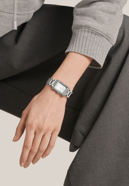 Hampton 10631 Baume & Mercier Montre à quartz sertie de diamants pas cher