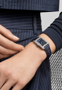 Hampton 10709 Baume & Mercier Montre à quartz sertie de diamants pas cher
