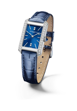 Hampton 10709 Baume & Mercier Montre à quartz sertie de diamants pas cher