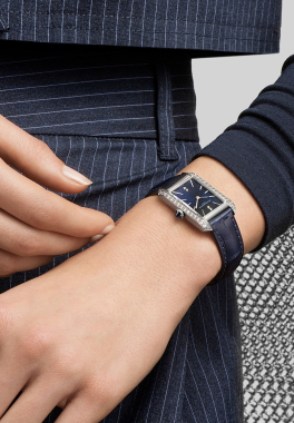 Hampton 10709 Baume & Mercier Montre à quartz sertie de diamants pas cher
