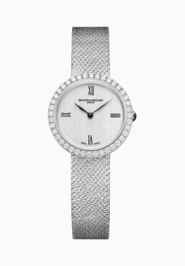 Joia De Baume Mercier 10850 Baume & Mercier Montre à quartz sertie de diamants pas cher
