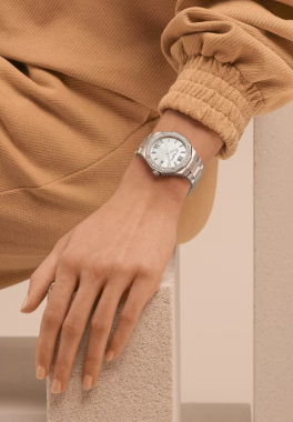 Riviera 10662 Baume & Mercier Montre à quartz sertie de diamants pas cher