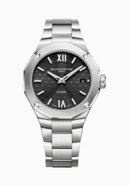 Riviera 10724 Baume & Mercier Montre à quartz sertie de diamants pas cher