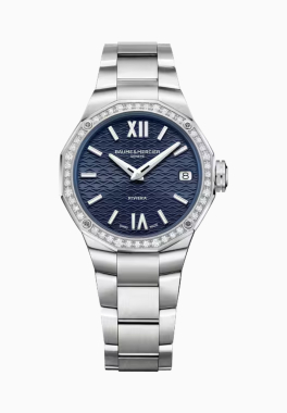 Riviera 10765 Baume & Mercier Montre à quartz sertie de diamants pas cher