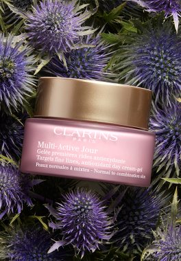Gelée Premières Rides Antioxydante Clarins Multi-Active Jour - Peaux normales à mixtes pas cher