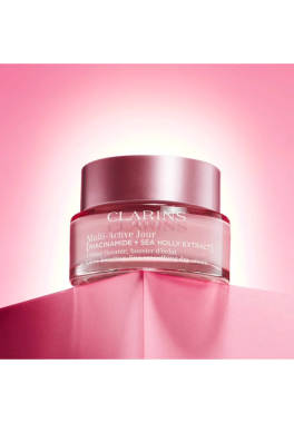 Multi-Active Jour Clarins Crème lissante, booster d'éclat pas cher