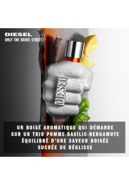 Only the Brave Street Diesel Eau de toilette pas cher