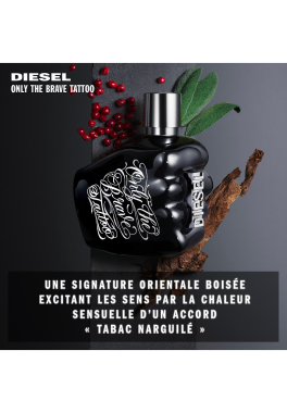 Only the Brave Tattoo Diesel Eau de toilette pas cher