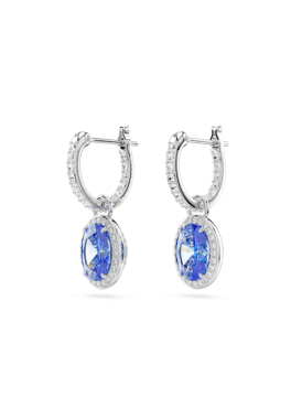Pendants d'oreilles Una Angelic Swarovski Bleu pas cher