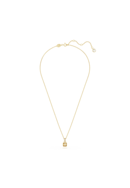 Pendentif Chroma Swarovski Jaune, Métal Doré pas cher