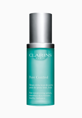 Sérum Réducteur De Pores, Grain De Peau Lissé, Éclat Clarins Pore Control pas cher
