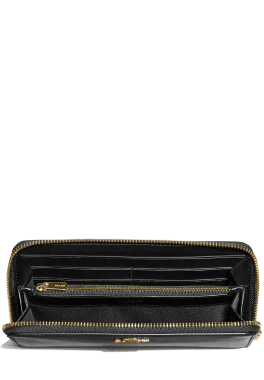 Portefeuille Slim Accordéon Zip Coach Portefeuille pas cher