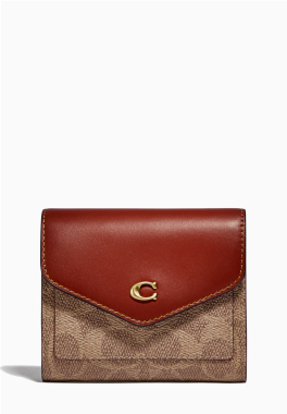 Portefeuille Wyn Small Coach Portefeuille pas cher