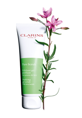 Exfoliant Gel Purifiant Clarins Pure Scrub - Matifiant pas cher