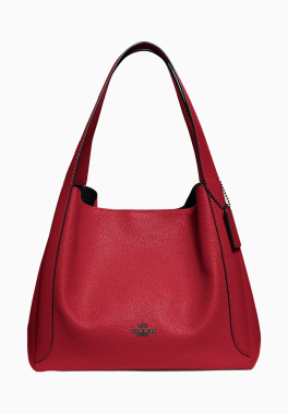 Sac Hobo Coach Sac fourre-tout en cuir de vache et fermeture bidirectionnelle pas cher
