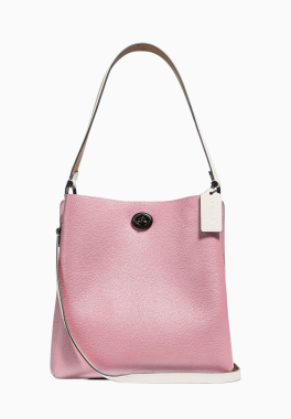 Sac seau Colorblock Charlie Coach Sac seau en cuir pas cher