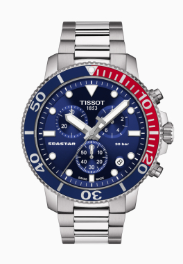 Seastar 1000 Quartz Chronograph Tissot T120.417.11.041.03 pas cher