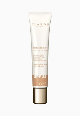 Skin Illusion Tinted Moisturizer SPF25 Clarins Crème teintée booster d'éclat (40ml) pas cher