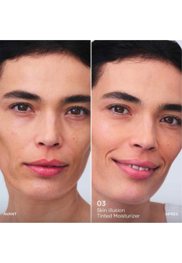 Skin Illusion Tinted Moisturizer SPF25 Clarins Crème teintée booster d'éclat (15ml) pas cher