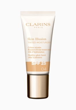 Skin Illusion Tinted Moisturizer SPF25 Clarins Crème teintée booster d'éclat (15ml) pas cher