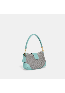 Soho Bag In Signature Jacquard Coach Sac  pas cher