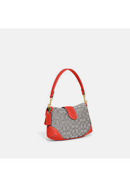Soho Bag In Signature Jacquard Coach Sac pas cher