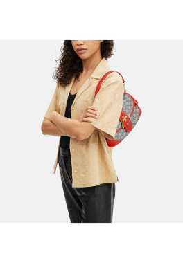 Soho Bag In Signature Jacquard Coach Sac pas cher