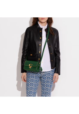 Studio 19 avec rivets Coach Sac à bandoulière pas cher