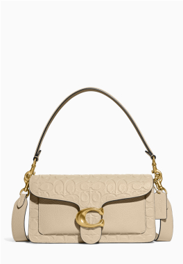 Tabby 26 Signature en cuir Coach Sac à bandoulière pas cher