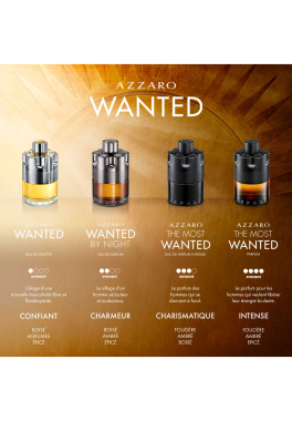 The Most Wanted Azzaro Eau de parfum Intense pas cher