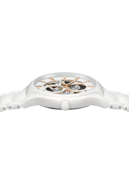 True Round Automatic Open Heart Rado R27115012 pas cher