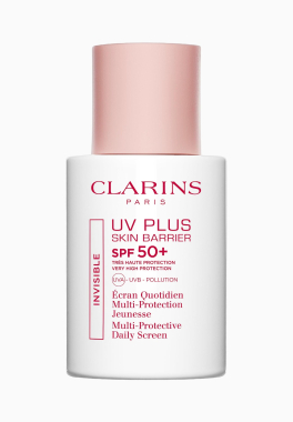 UV Plus Skin Barrier Clarins Ecran Quotidien Multi-Protection SPF50+ et Anti-Pollution pas cher