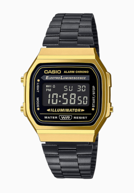 Vintage ICONIC Casio Vintage A168WEGB-1BEF pas cher