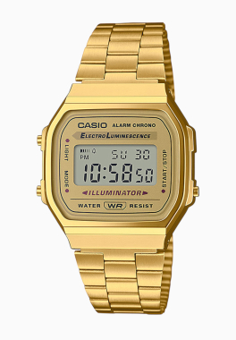 Vintage ICONIC Casio Vintage A168WG-9EF pas cher