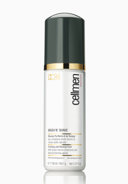 Wash n' Shave
 Cellcosmet Mousse purifiante et de rasage pas cher