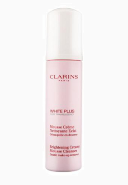 White Plus Mousse Clarins Crème Nettoyante Éclat pas cher