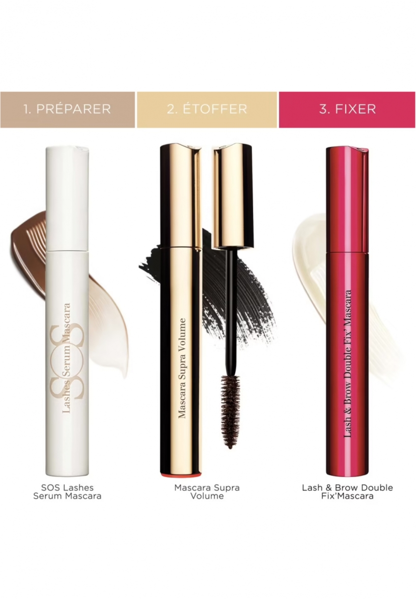 Mascara Supra Volume Clarins Mascara pas cher