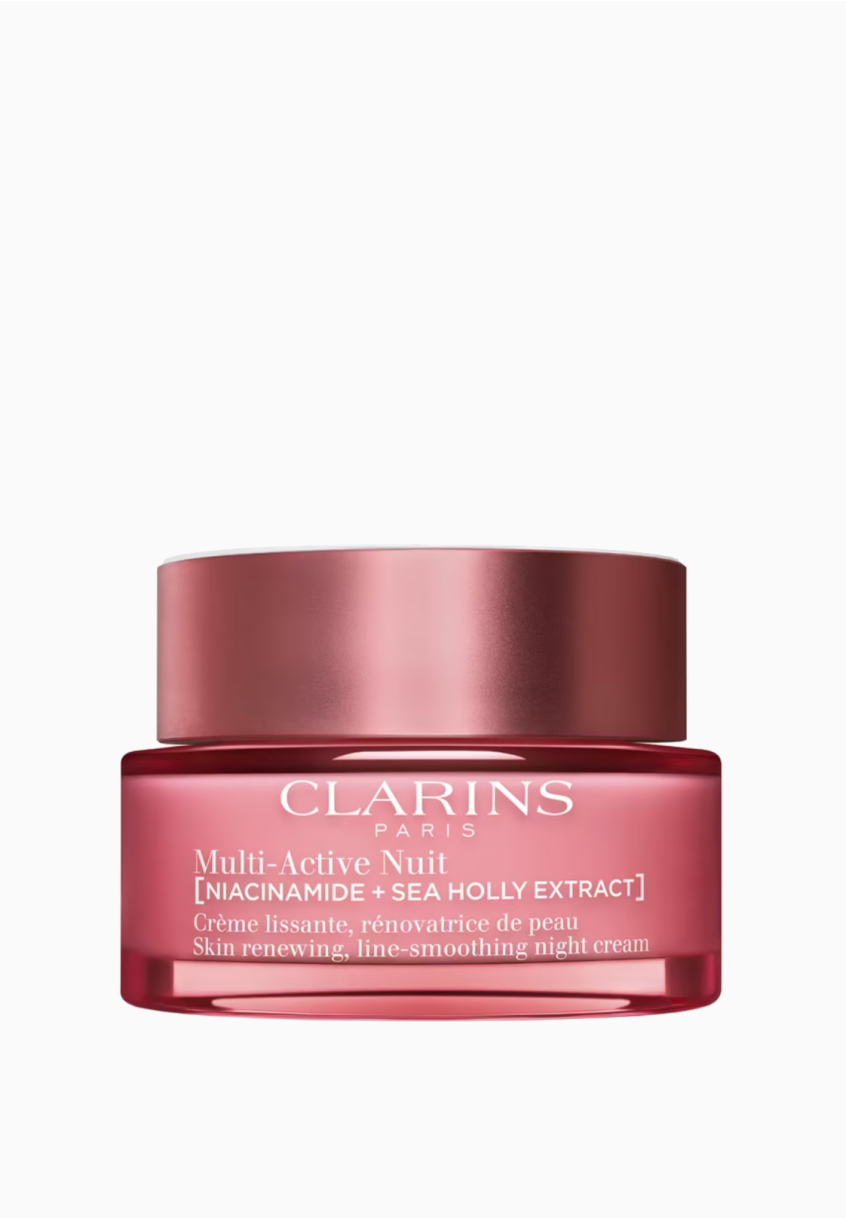 Multi-Active Nuit Clarins Crème lissante, rénovatrice de peau pas cher