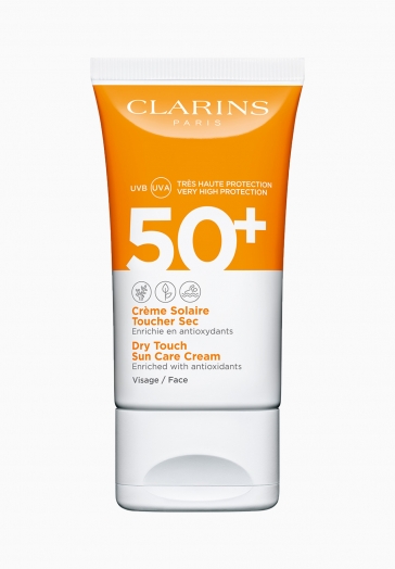 Crème Solaire Toucher Sec Spf50+ Clarins Protection Solaire - Visage