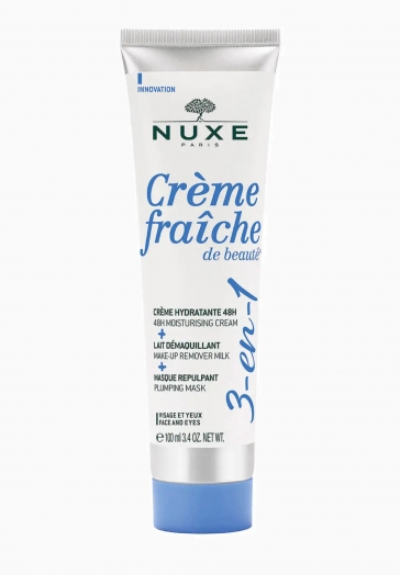 Crème Fraîche de Beauté Nuxe 3 en 1, hydrate, démaquille, repulpe pas cher