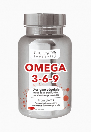 Omega 3-6-9 Biocyte Capsules de Complément alimentaire