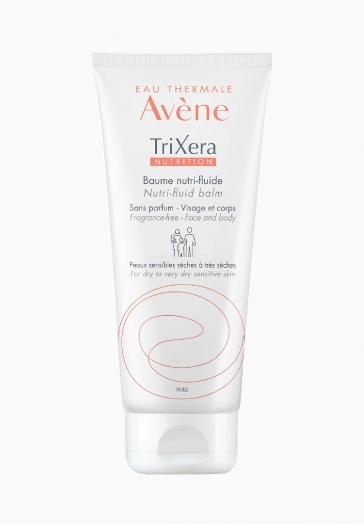 TriXera Nutrition Avène Baume nutri-fluide sans parfum visage et corps