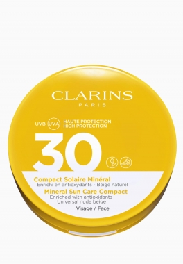 Compact Solaire Minéral Spf30 Clarins Protection Solaire - Visage pas cher