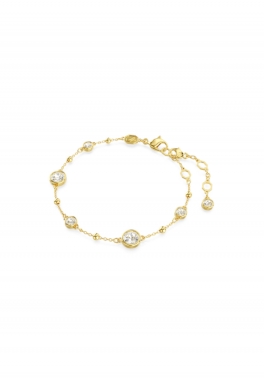 Bracelet Imber Swarovski Jaune, Métal Doré pas cher