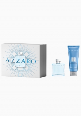 Coffret Azzaro Chrome Azzaro Eau de Parfum + Shampooing Cheveux et Corps pas cher