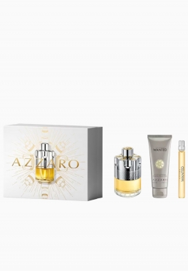 Coffret Azzaro Wanted Azzaro Eau de Toilette + Shampooing pas cher