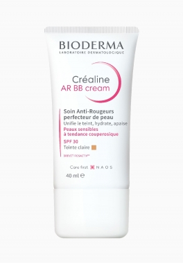 Créaline BB Cream AR Bioderma Soin quotidien anti-rougeurs perfecteur de peau pas cher