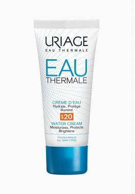 Eau Thermale Crème d'Eau SPF20 Uriage Hydratante et protectrice pas cher