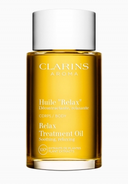 Huile "Relax" Clarins Huile Corps pas cher